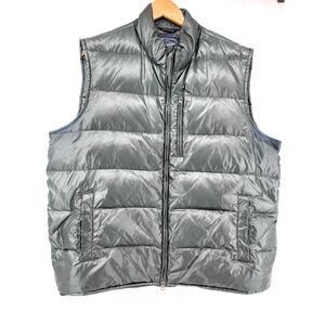 J. Crew Sportsmen's Outfitter Men's Down Puffer Vest Olive Green (XL) Immaculate